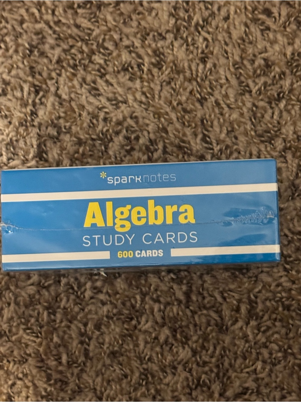 SparkNotes Algebra Study Cards - SparkNotes Blue & Yellow Box - Picture 6 of 8
